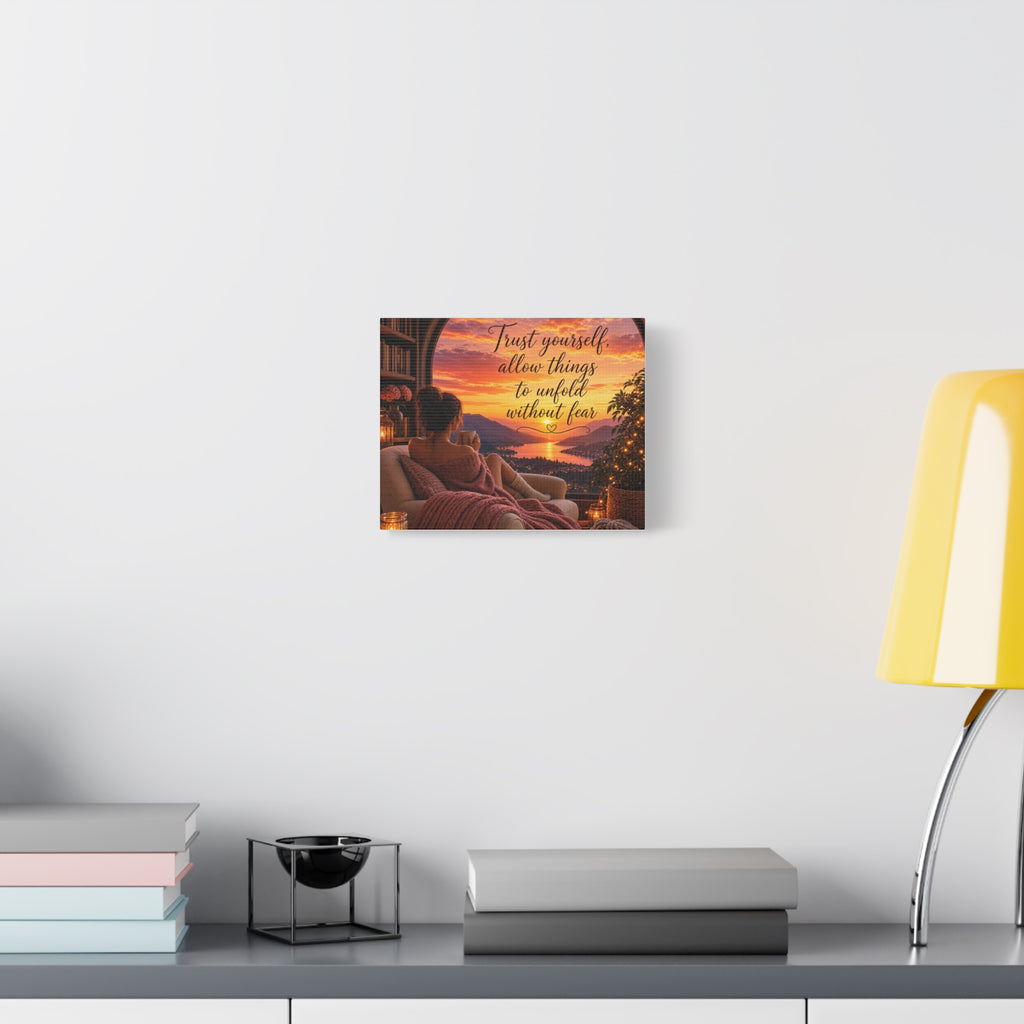 ALLOW THINGS | Inspirational Canvas Wall Art