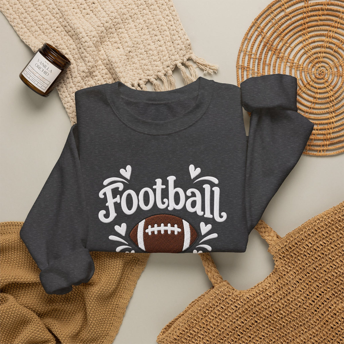 FOOTBALL GRANDMA Crewneck Sweatshirt