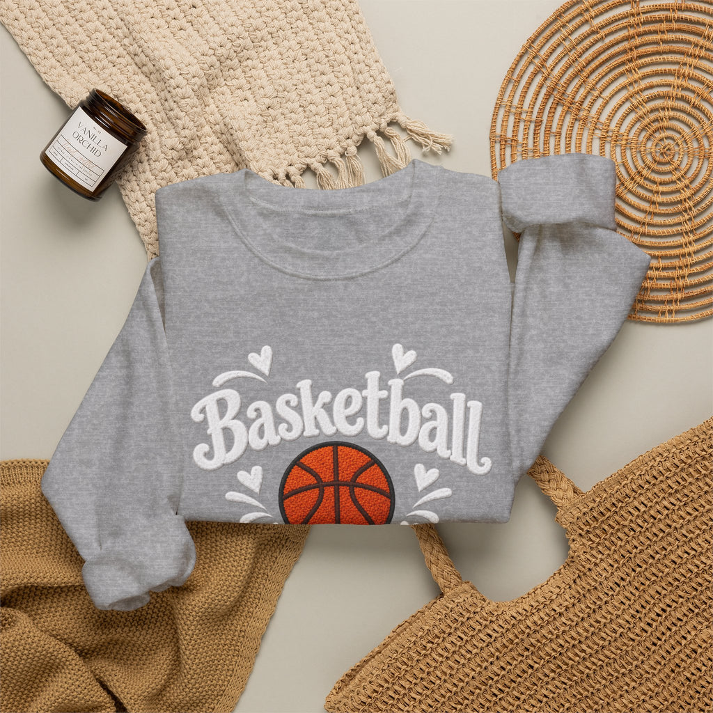 BASKETBALL GRANDMA Crewneck Sweatshirt