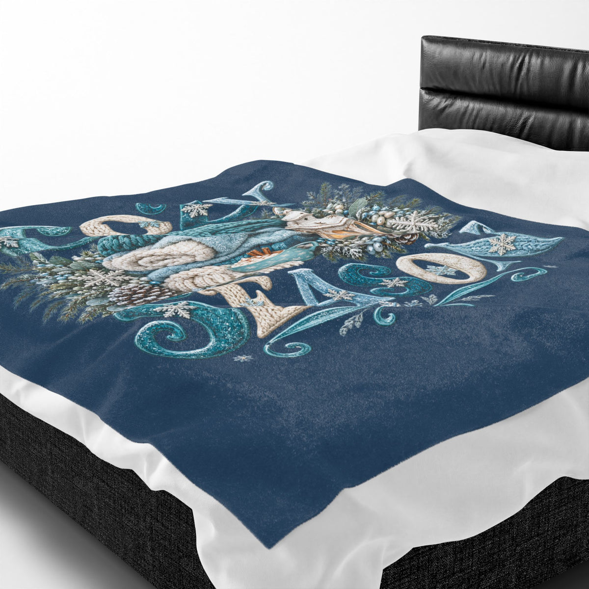 COZY SEASON Velveteen Plush Blanket