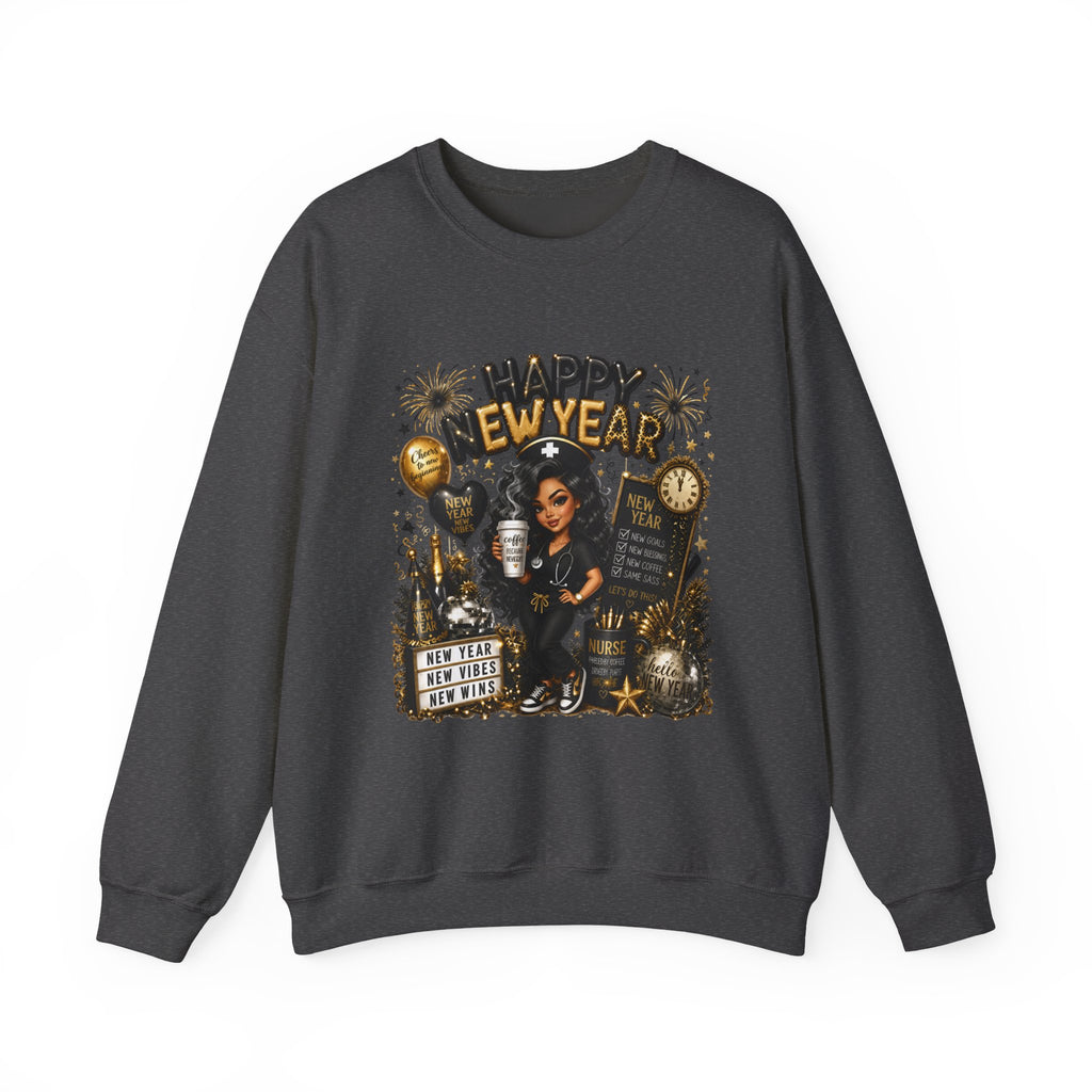 SASSY NEW YEAR NURSE Crewneck Sweatshirt