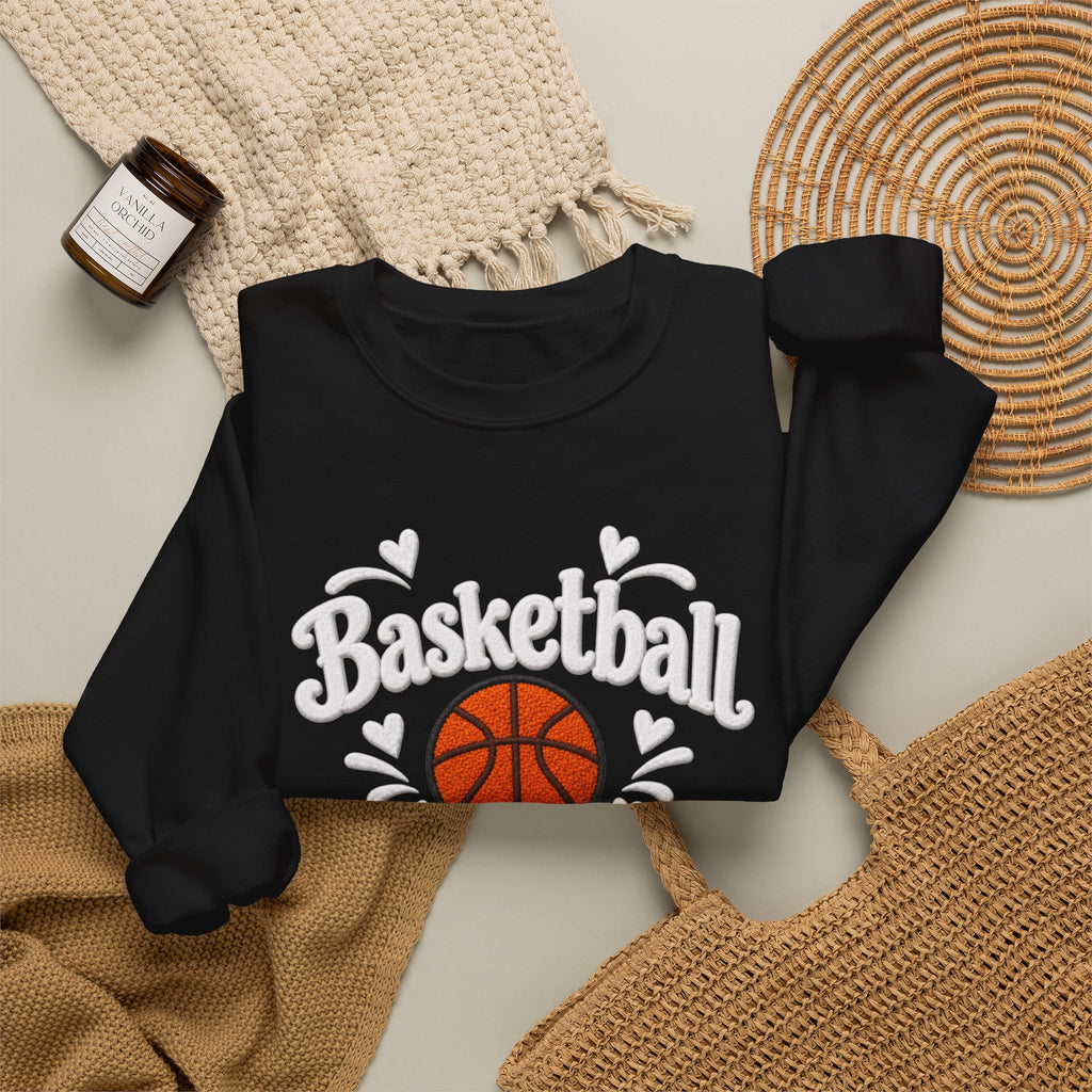 BASKETBALL GRANDMA Crewneck Sweatshirt