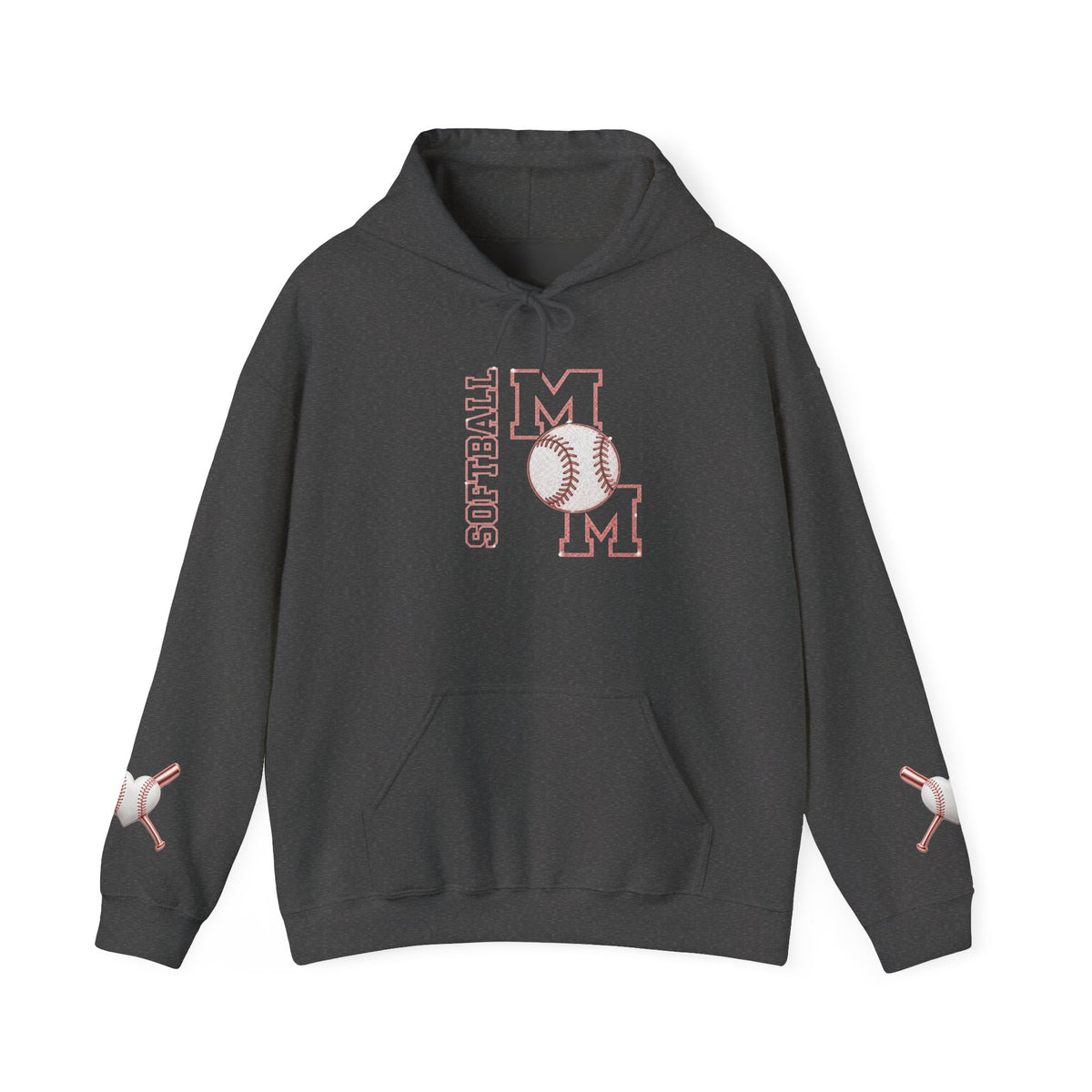 SOFTBALL MOM Hooded Sweatshirt