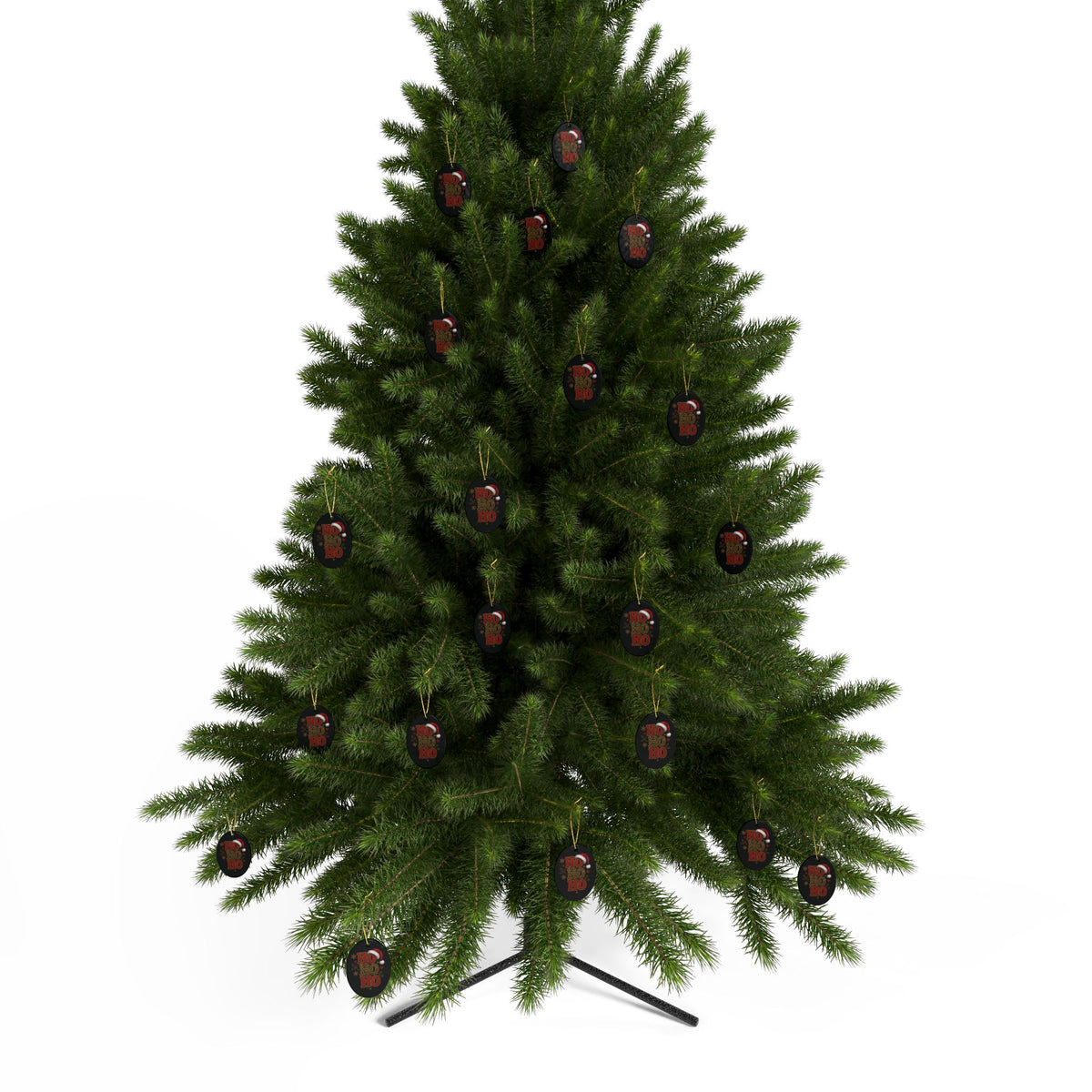 HOHOHO CHRISTMAS Ceramic Ornaments (1pcs, 5pcs, 10pcs, 20pcs)