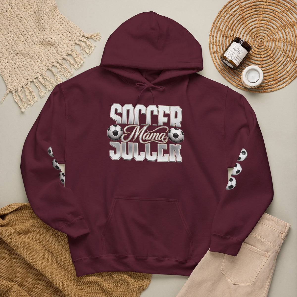 Soccer Mama Hoodie – Cozy Hoodie for Soccer Moms