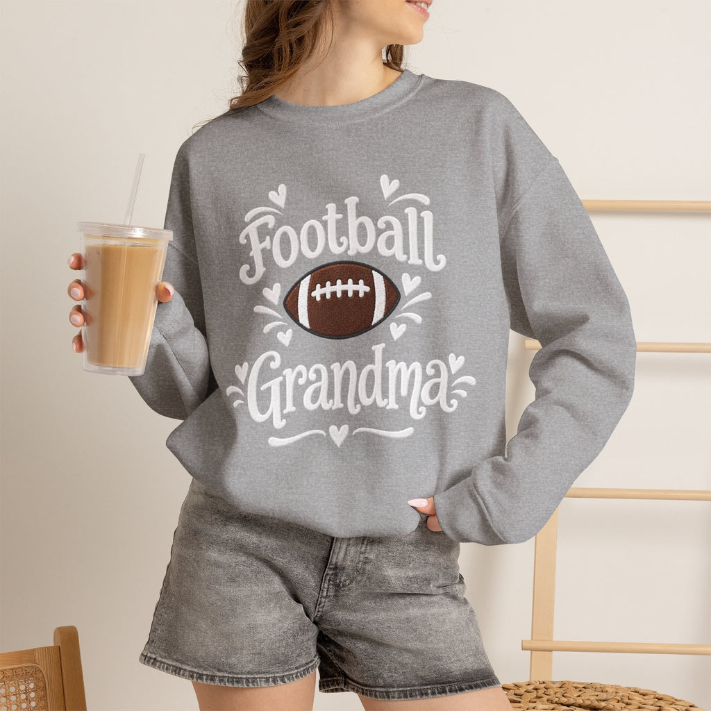 FOOTBALL GRANDMA Crewneck Sweatshirt