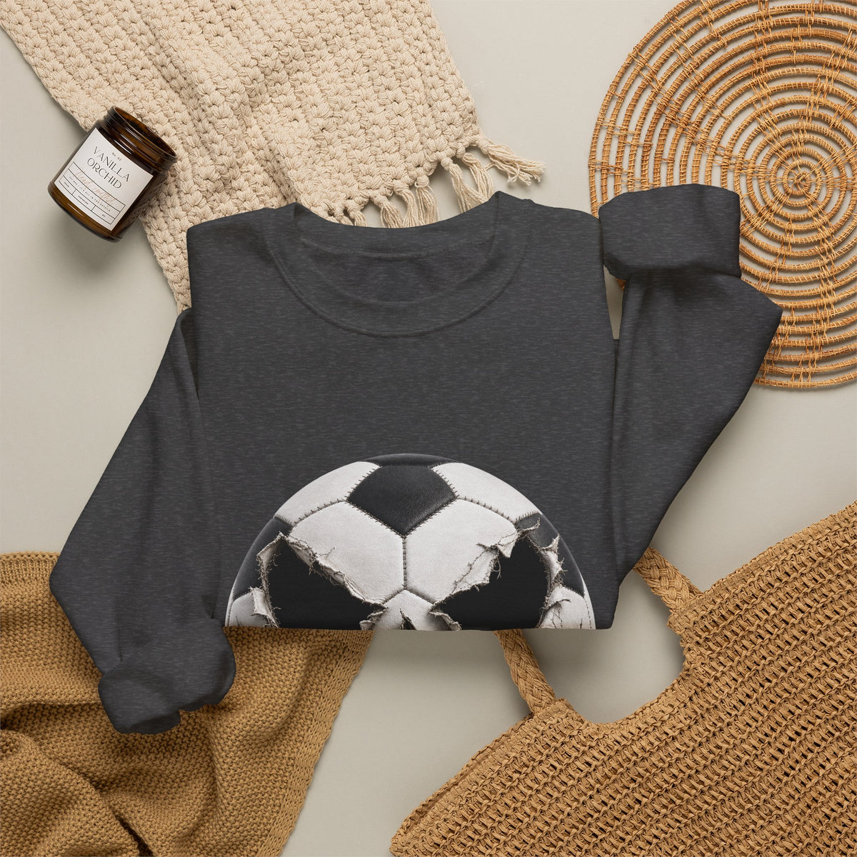 PUMPKIN SOCCER Unisex Heavy Blend™ Crewneck Sweatshirt