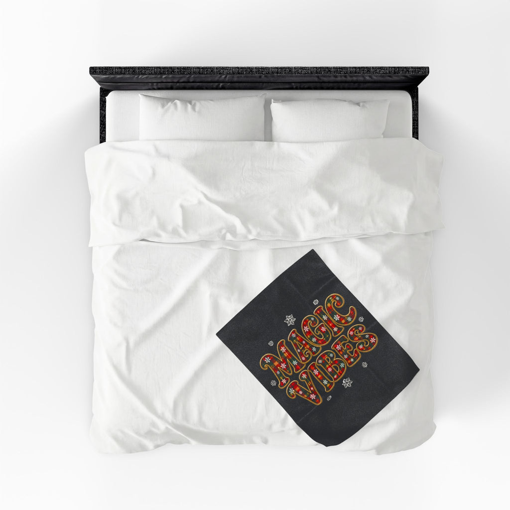 MAGIC VIBES Velveteen Plush Blanket