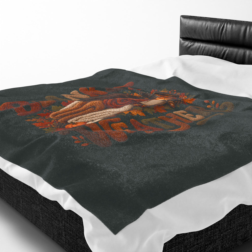 WEATHER FALL Velveteen Plush Blanket