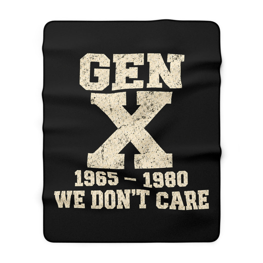GEN X Sherpa Fleece Blanket