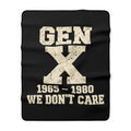 GEN X Sherpa Fleece Blanket