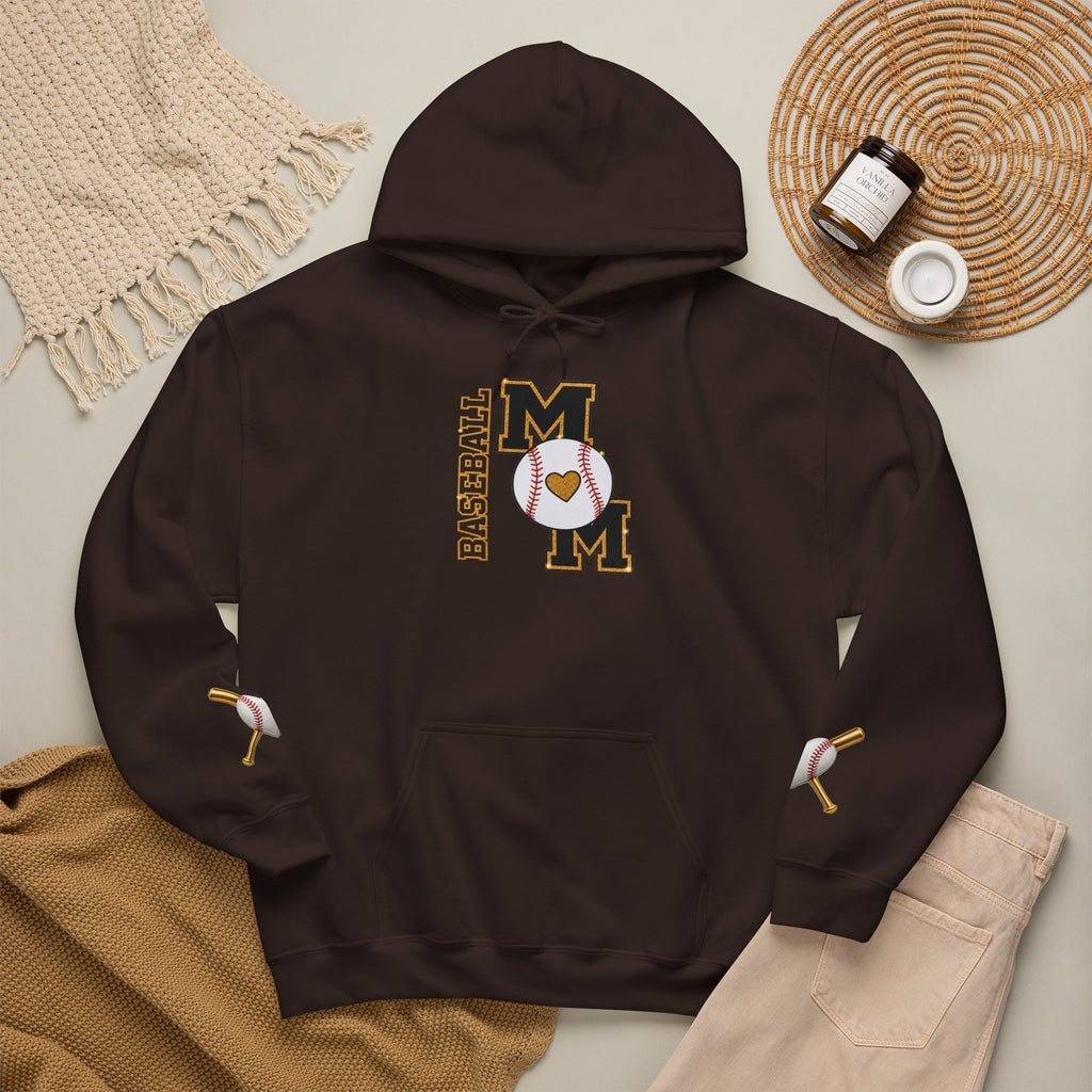 BASEBALL MOM Hooded Sweatshirt