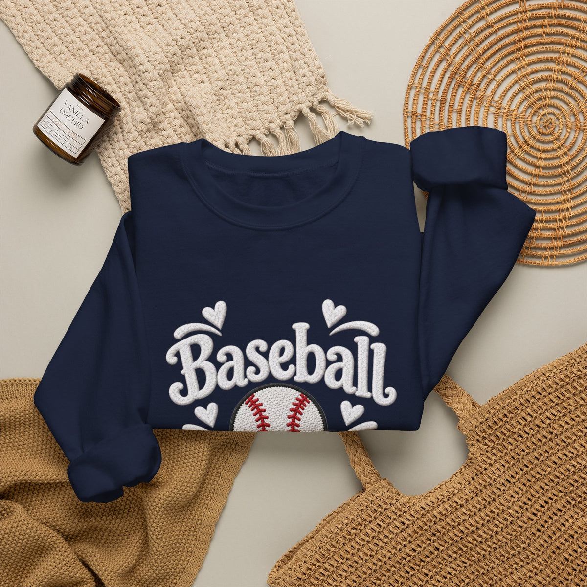 BASEBALL GRANDMA Crewneck Sweatshirt