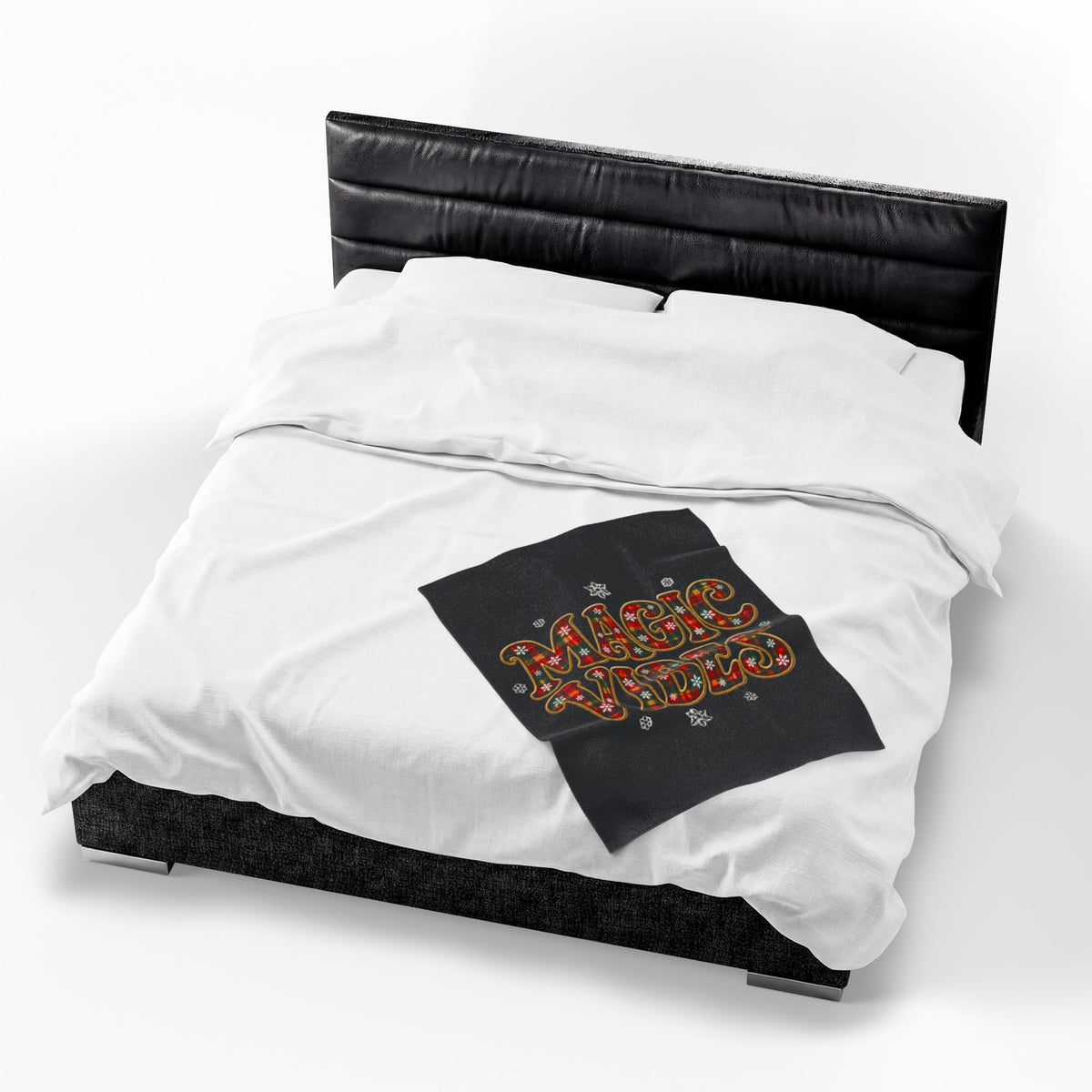 MAGIC VIBES Velveteen Plush Blanket