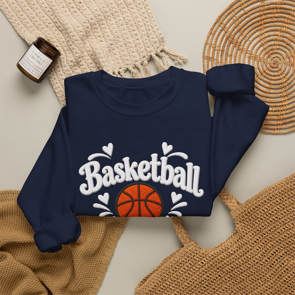 BASKETBALL GRANDMA Crewneck Sweatshirt
