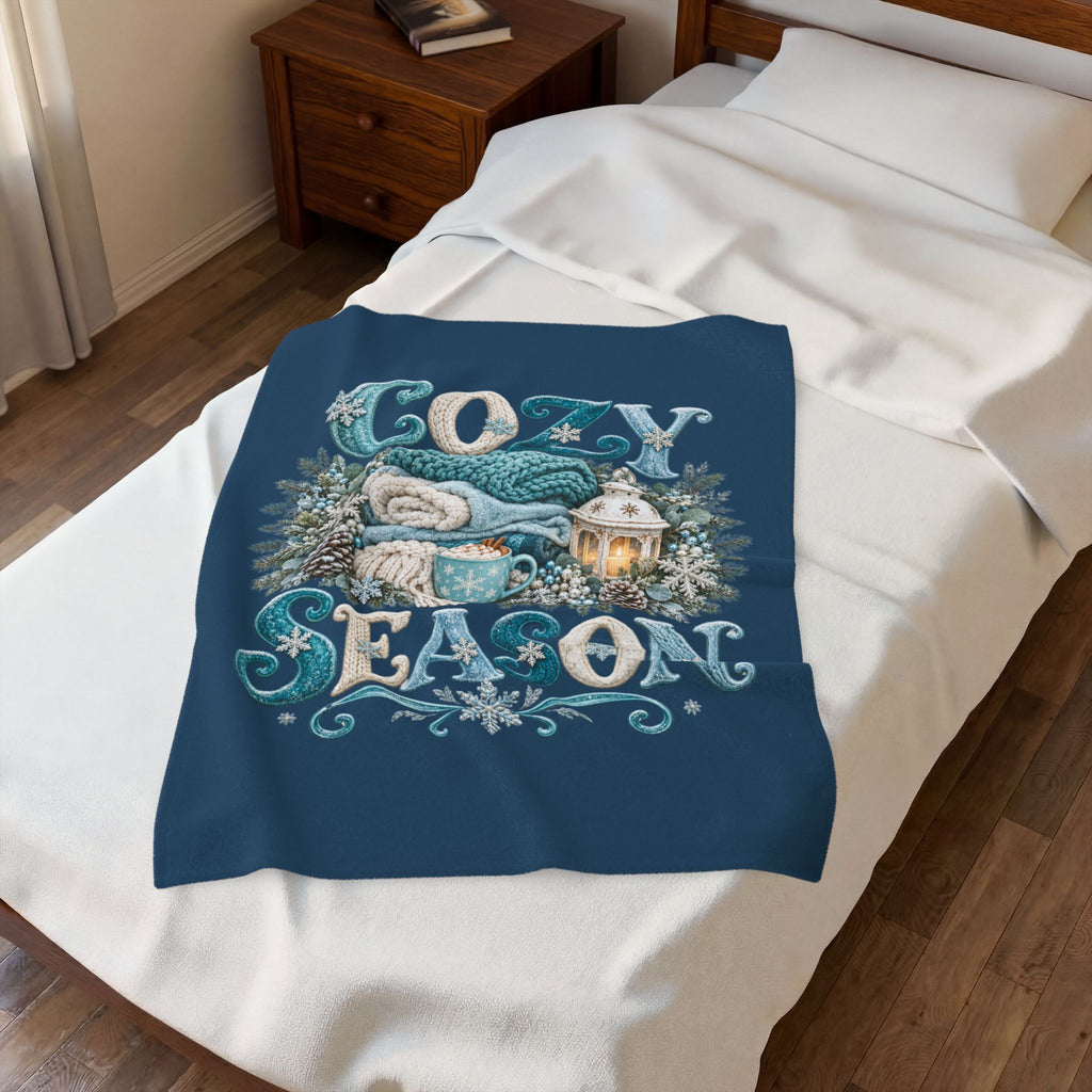 COZY SEASON Velveteen Plush Blanket