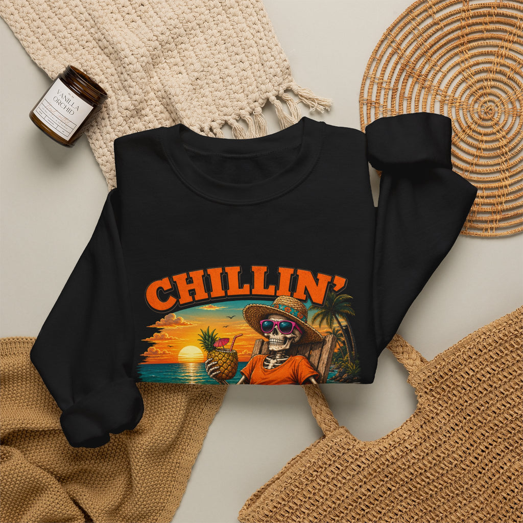 CHILLIN BEFORE HALLOWEEN Heavy Blend Sweatshirt