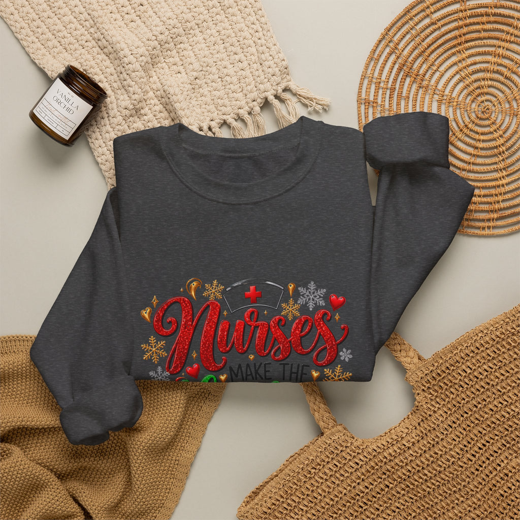 NURSES HOLIDAY Crewneck Sweatshirt