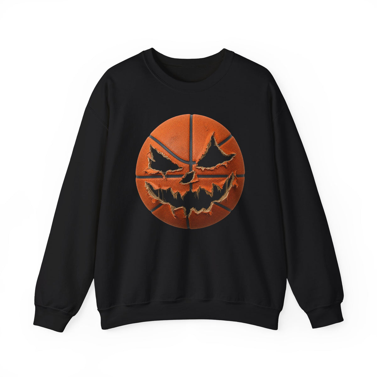 PUMPKIN BASKETBALL Unisex Heavy Blend™ Crewneck Sweatshirt