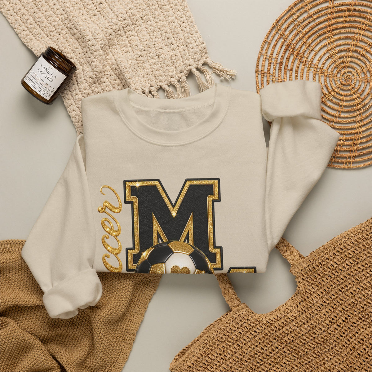 SOCCER MOM Unisex Heavy Blend™ Crewneck Sweatshirt
