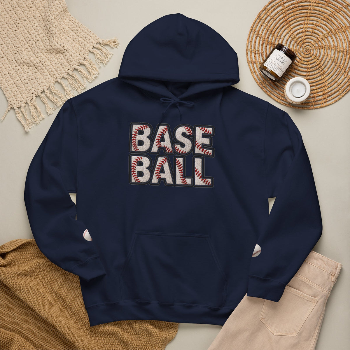 BASEBALL Hooded Sweatshirt