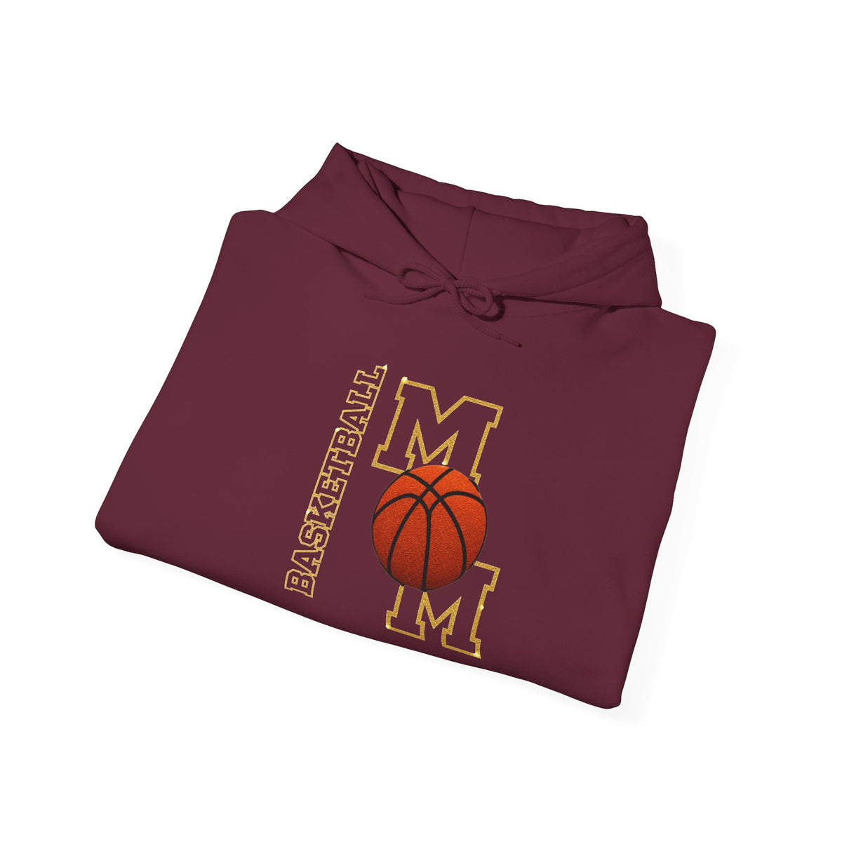 BASKETBALL MOM Hooded Sweatshirt
