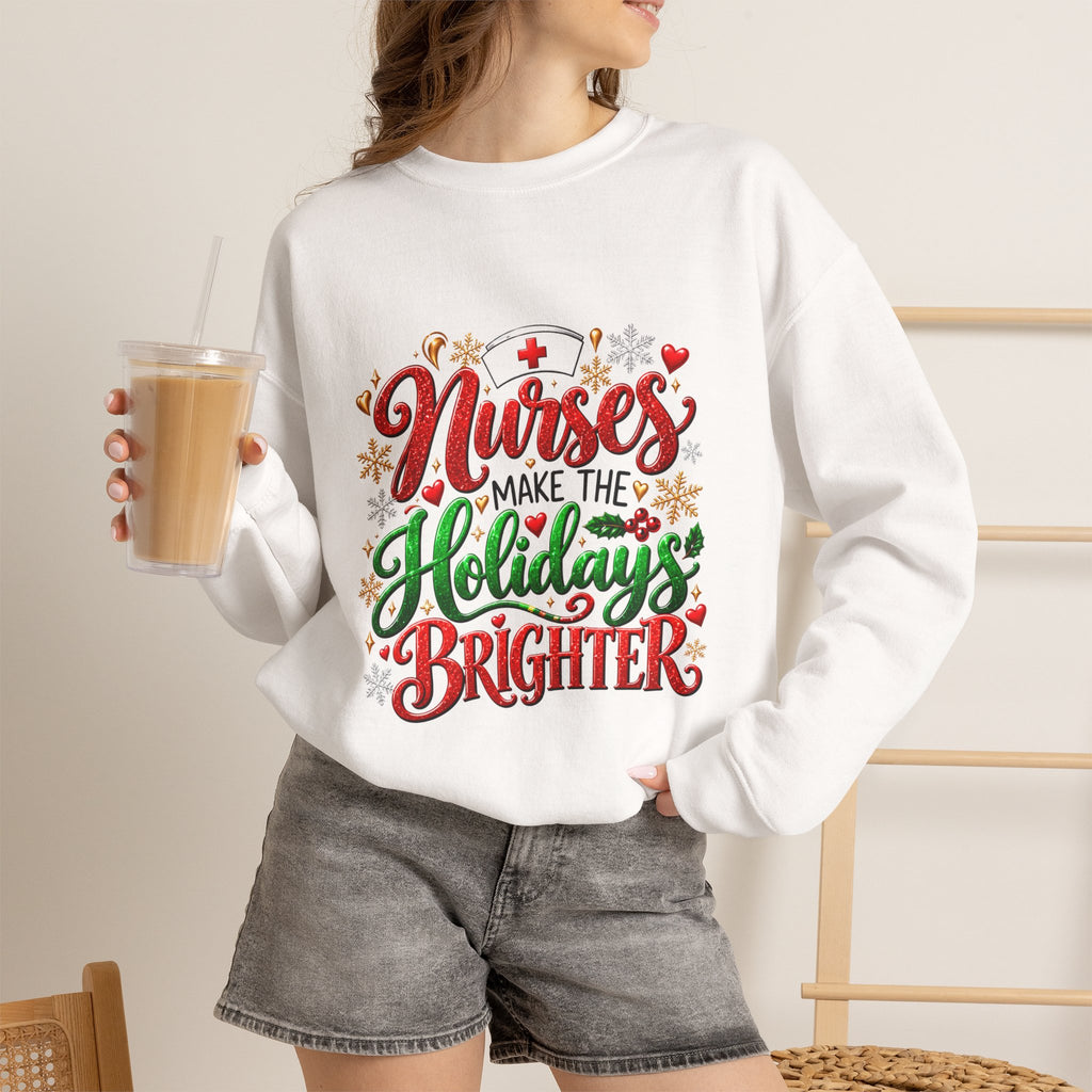 NURSES HOLIDAY Crewneck Sweatshirt