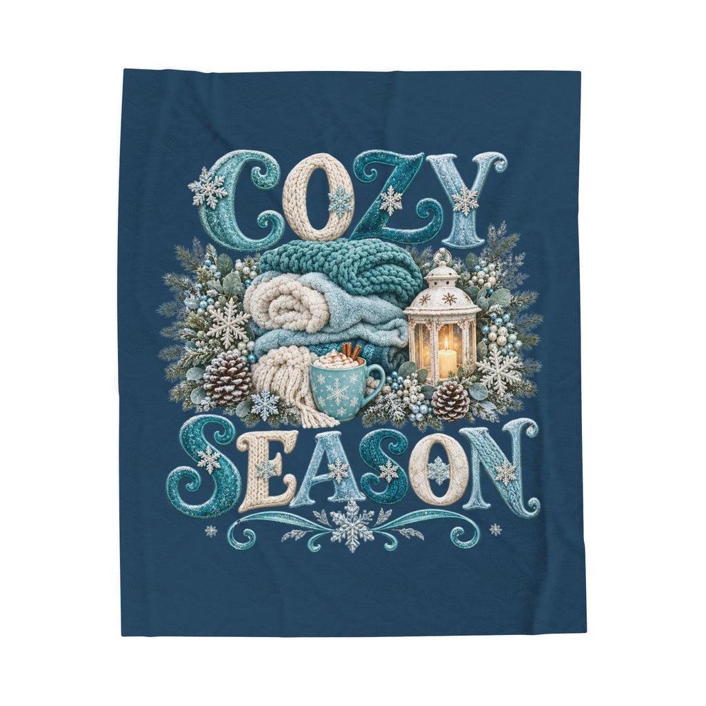 COZY SEASON Velveteen Plush Blanket