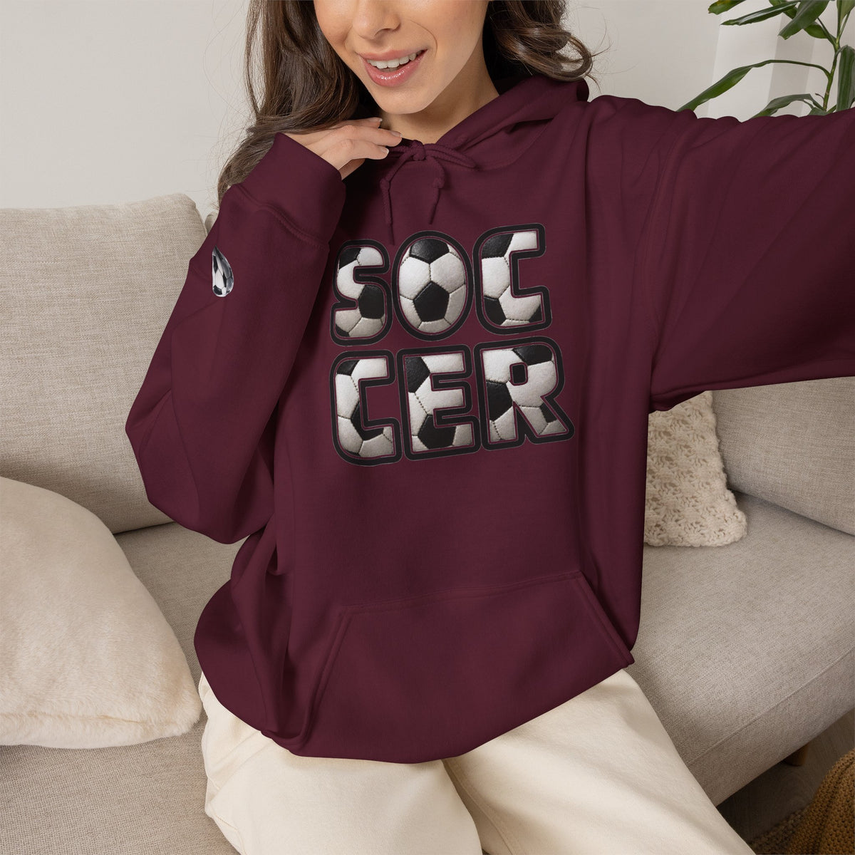 SOCCER Hooded Sweatshirt