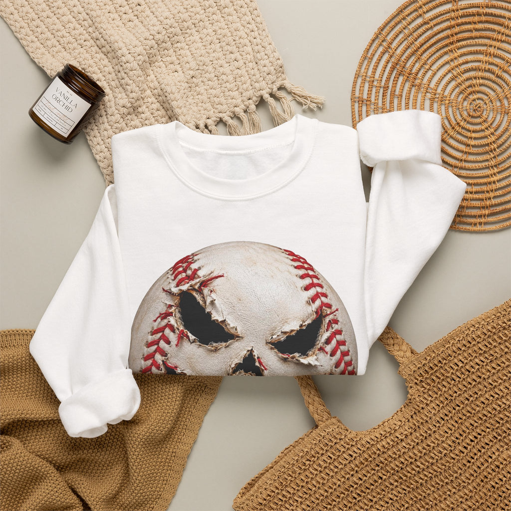 PUMPKIN BASEBALL Unisex Heavy Blend™ Crewneck Sweatshirt