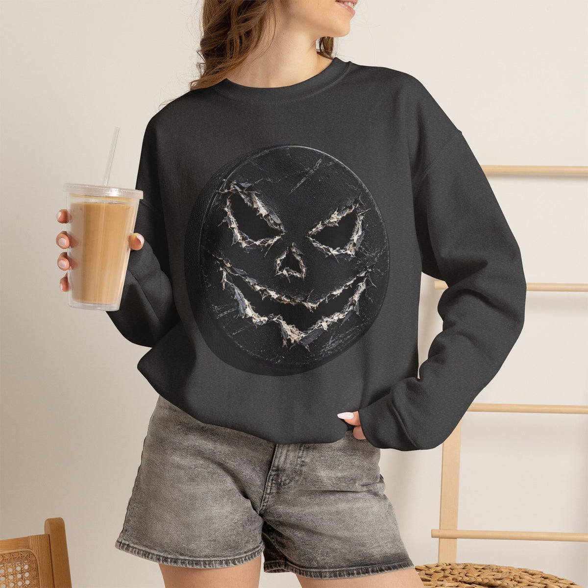 PUMPKIN HOCKEY Unisex Heavy Blend™ Crewneck Sweatshirt