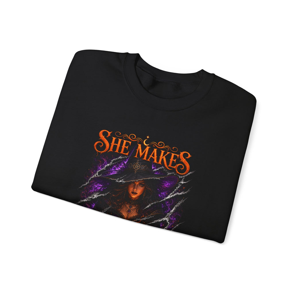 SHE MAKE HER MAGIC HALLOWEEN Sweatshirt