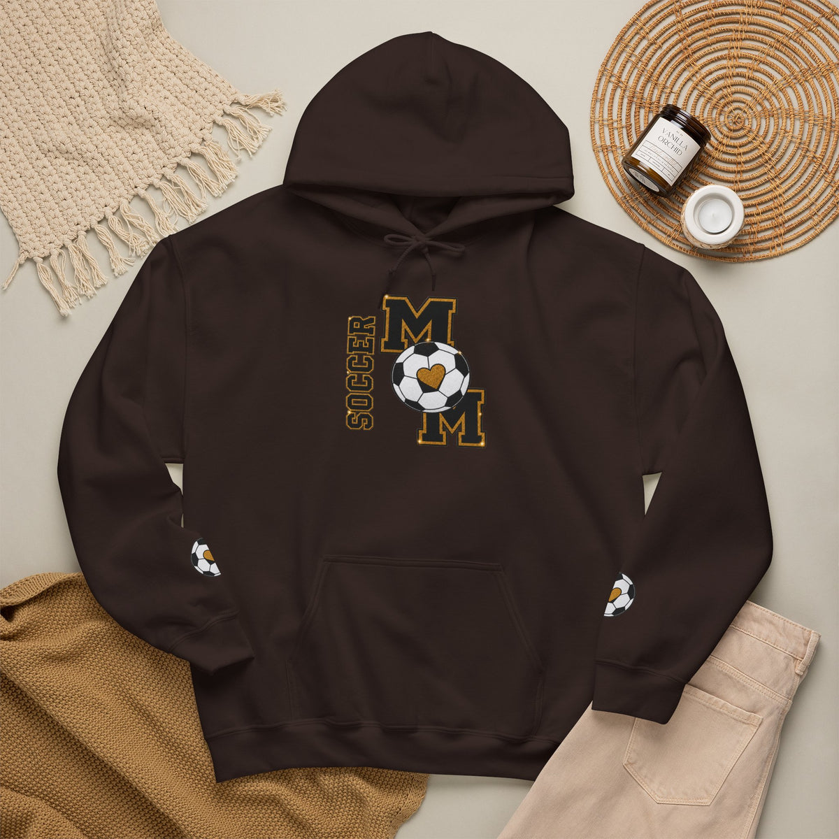 SOCCER MOM Hooded Sweatshirt