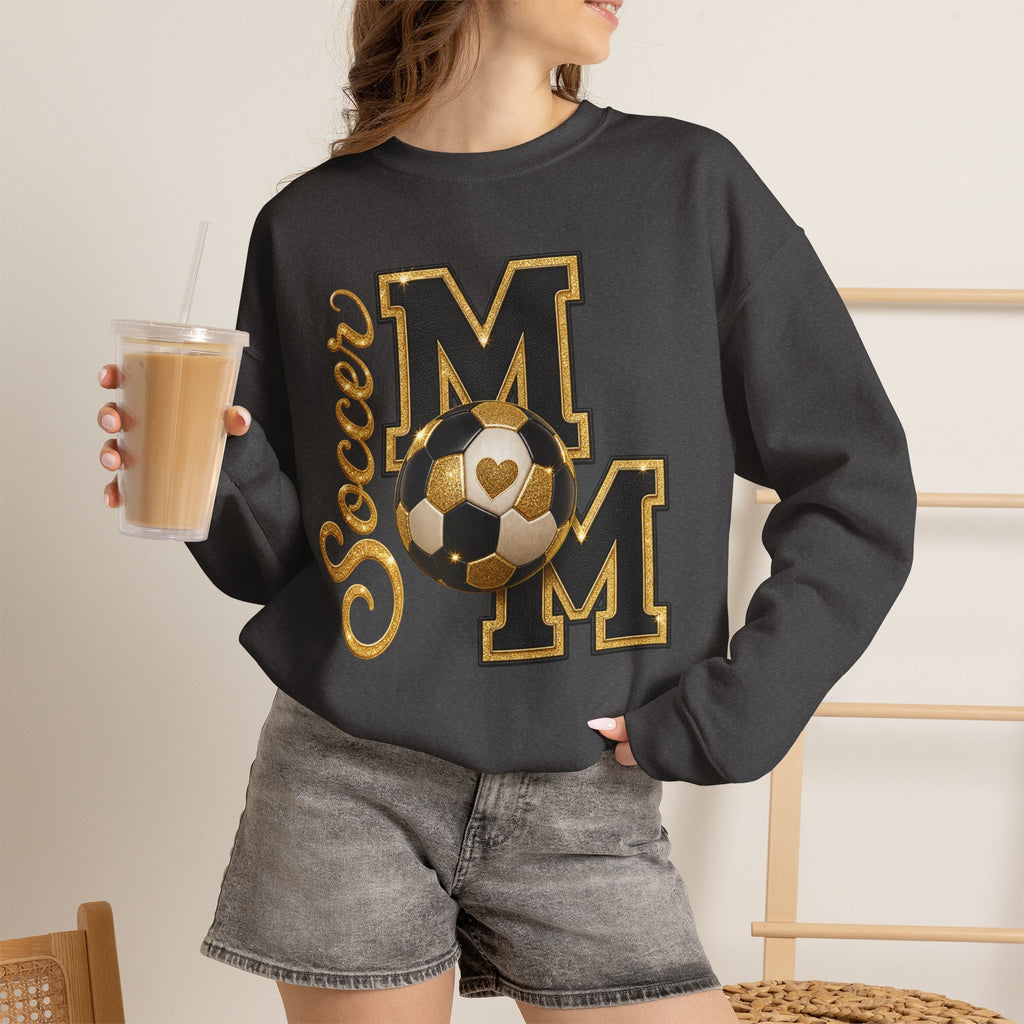 SOCCER MOM Unisex Heavy Blend™ Crewneck Sweatshirt
