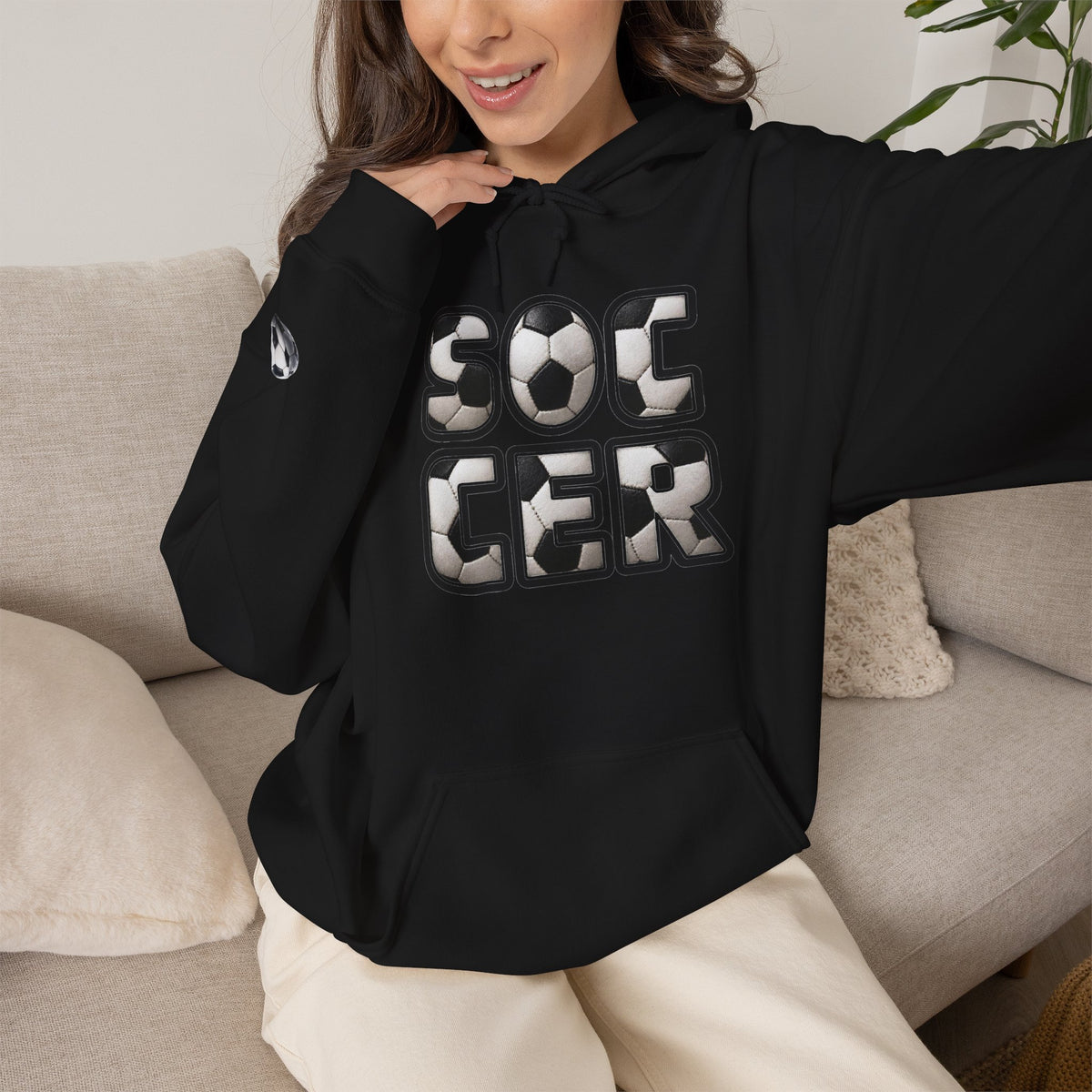 SOCCER Hooded Sweatshirt