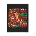 NURSE CHRISTMAS BLANKET Velveteen Plush Blanket