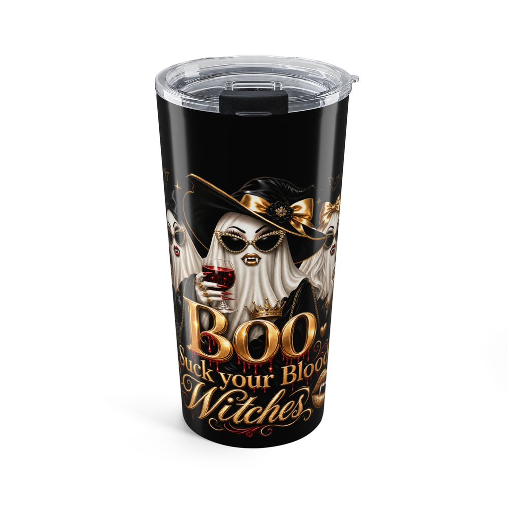 BOO BLOOD WITCHES COFFEE Tumbler 20oz