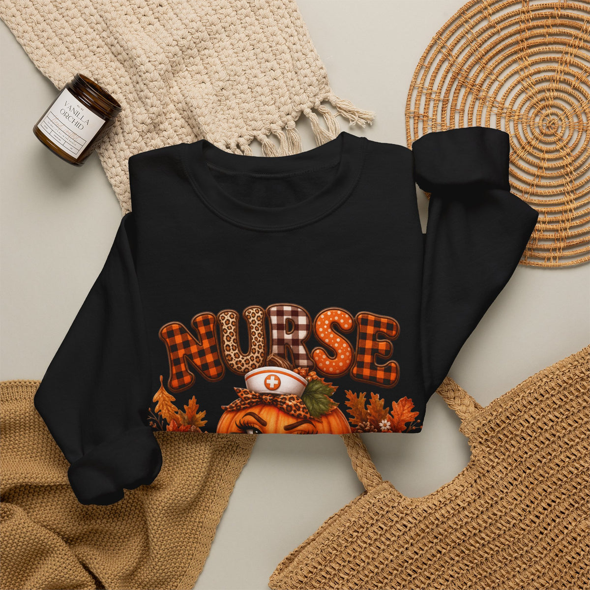 SASSY FALL NURSE Crewneck Sweatshirt