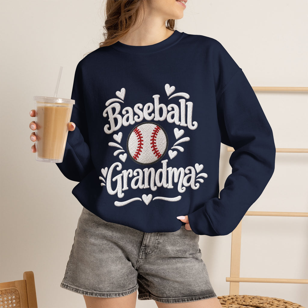 BASEBALL GRANDMA Crewneck Sweatshirt
