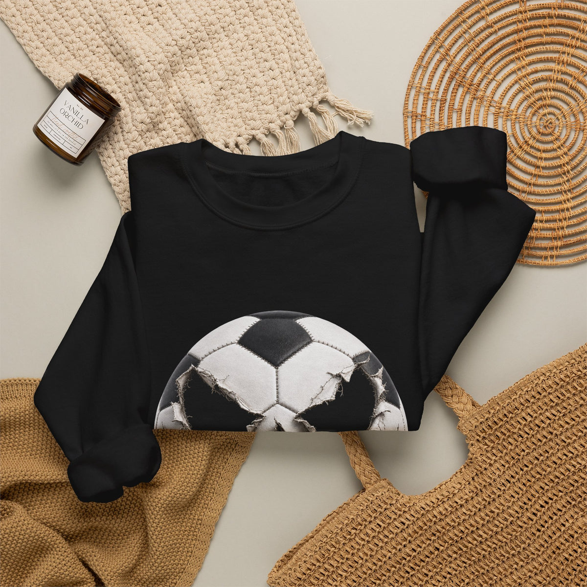 PUMPKIN SOCCER Unisex Heavy Blend™ Crewneck Sweatshirt