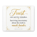TRUST CAN SURVIVE | Inspirational Canvas Wall Art
