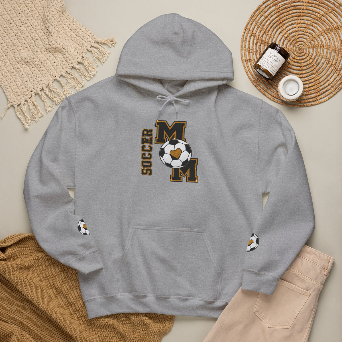 SOCCER MOM Hooded Sweatshirt