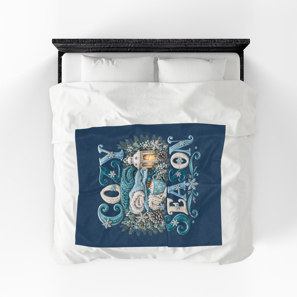 COZY SEASON Velveteen Plush Blanket