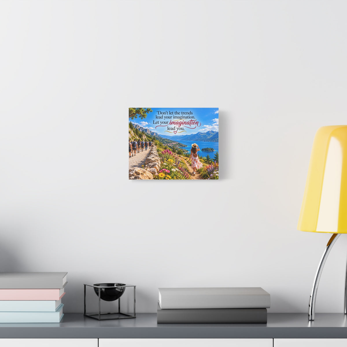 Let Your Imagination Lead You – Inspirational Canvas Wall Art