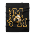 SOCCER MOM Sherpa Fleece Blanket