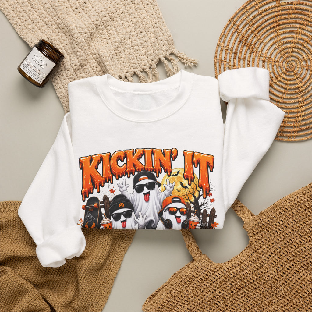 KICKIN IT WITH THE BOYS Heavy Blend Sweatshirt