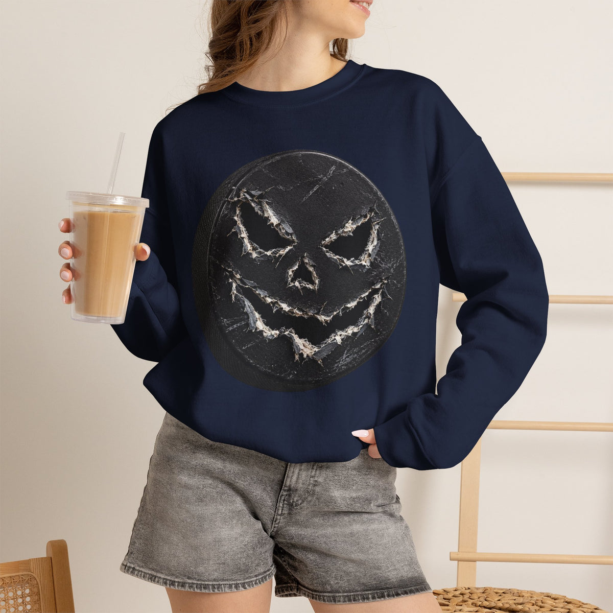 PUMPKIN HOCKEY Unisex Heavy Blend™ Crewneck Sweatshirt