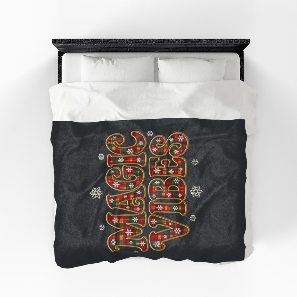 MAGIC VIBES Velveteen Plush Blanket