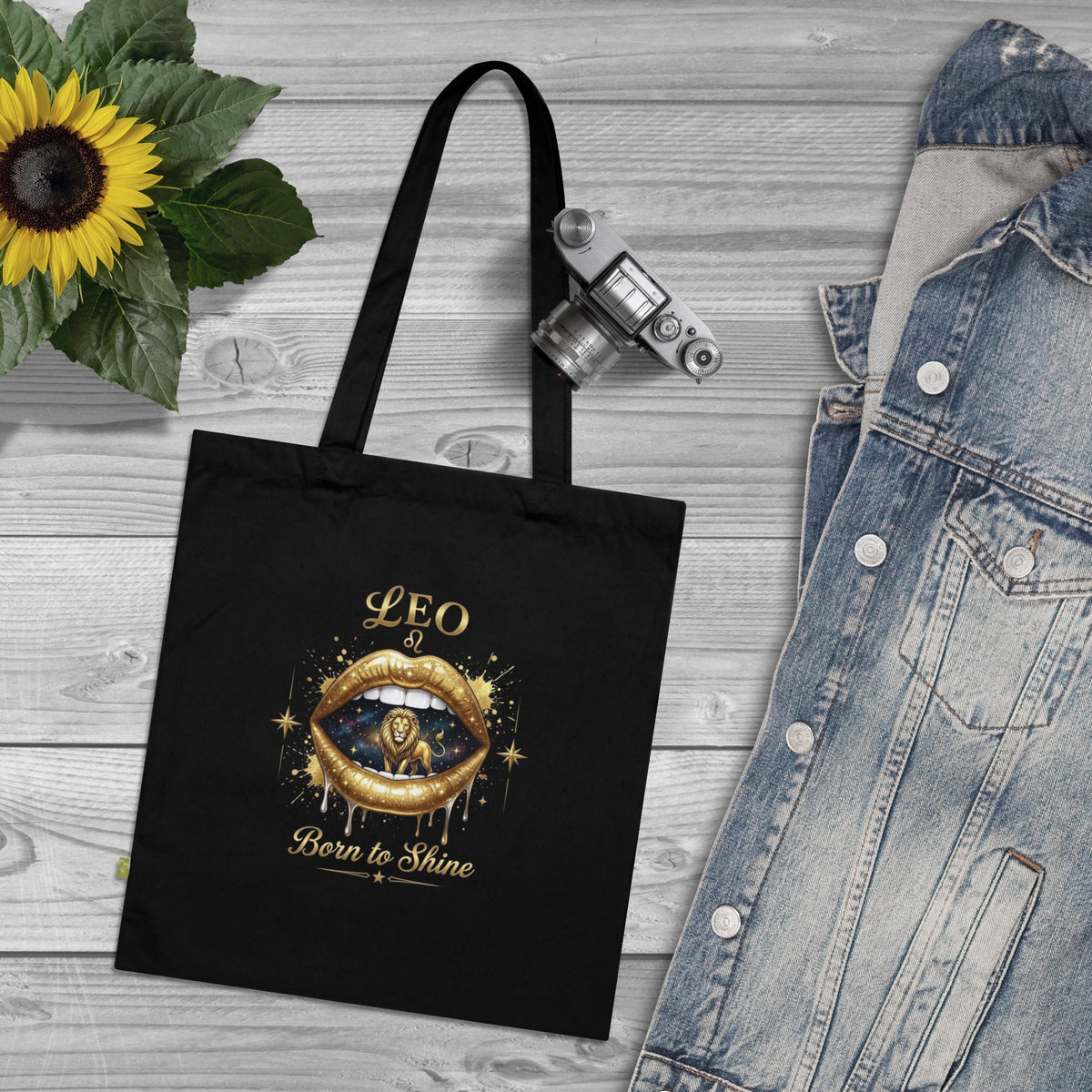 Leo Zodiac Celestial Tote Bag | Astrology Gift
