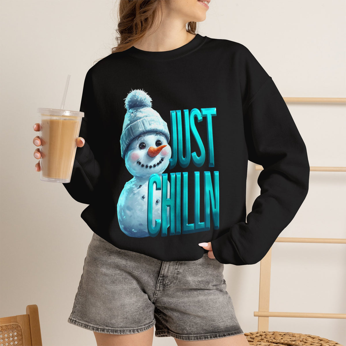 JUST CHILLN Unisex Garment-Dyed T-shirt